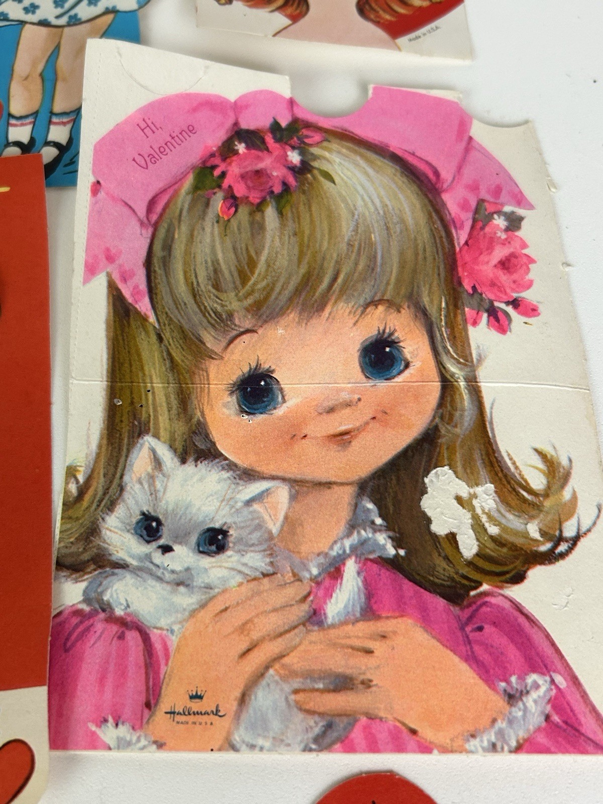 Die Cut Valentines, , Cards, Mid Century, School Classroom Cards. 82 Cards