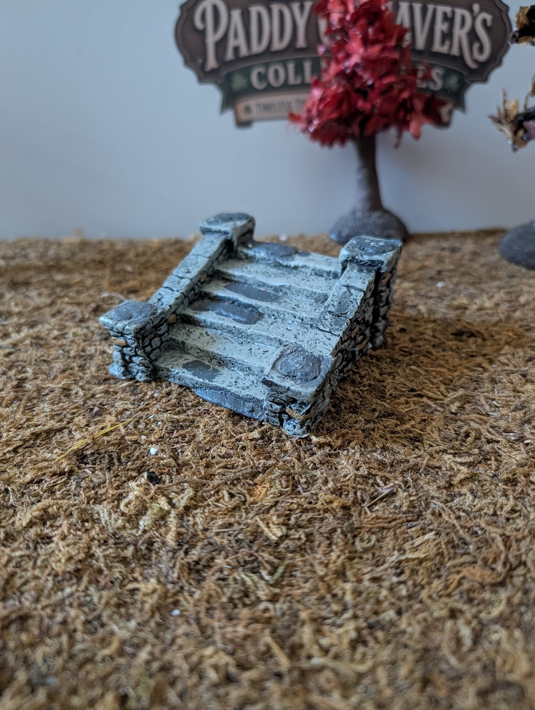Dept 56 Village Accessories -Village Limestone Steps