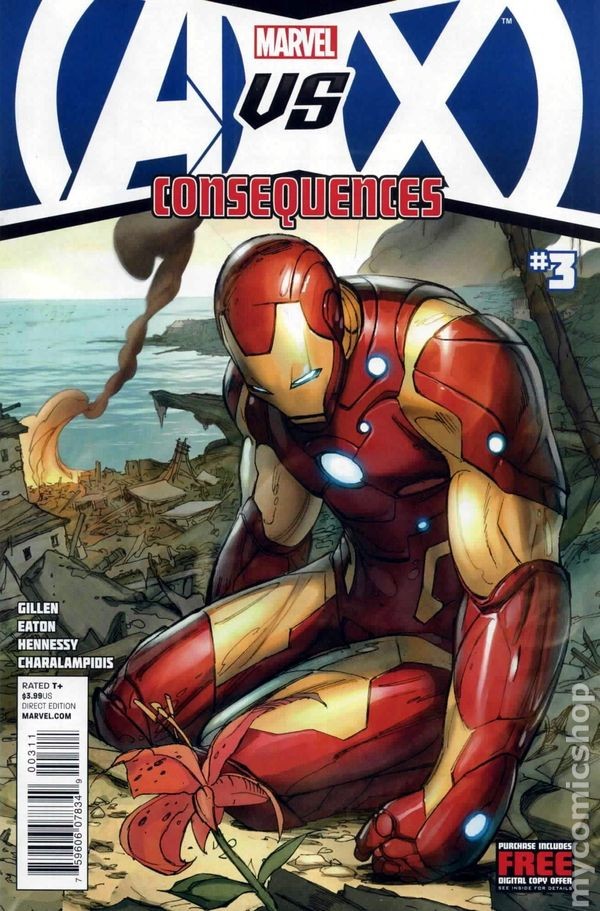 AvX Consequences #3A Garney VF 2012 Stock Image