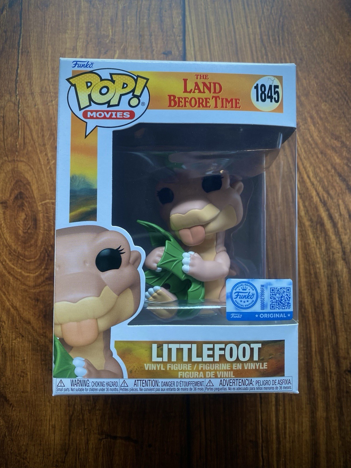 Funko Pop! Movies The Land Before Time Littlefoot #1845 Funko Special Edition