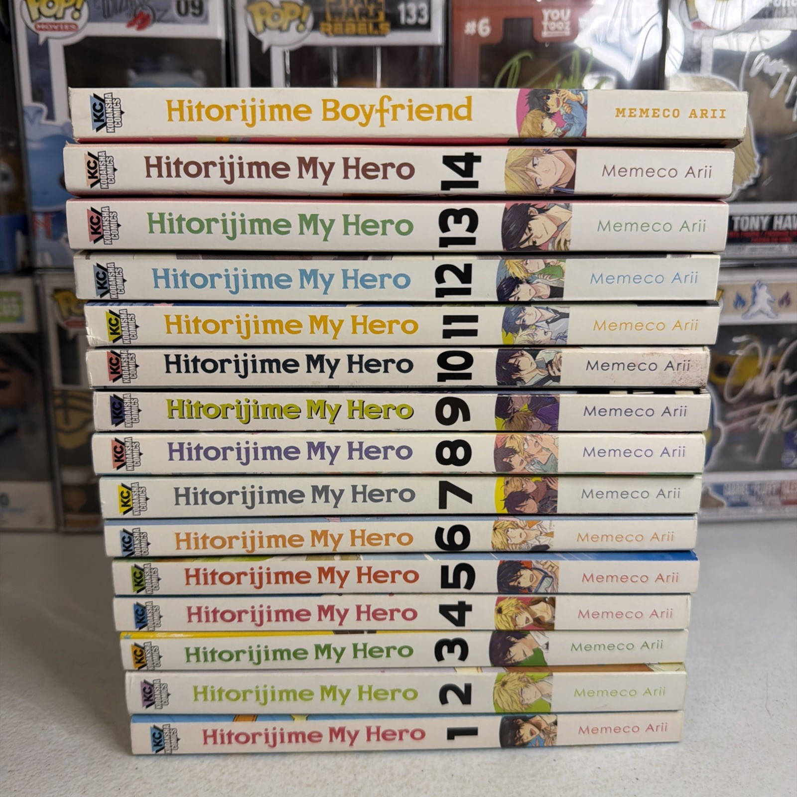 Hitorijime My Hero Manga Series Vol 1-14 + Hitorijime Boyfriend English