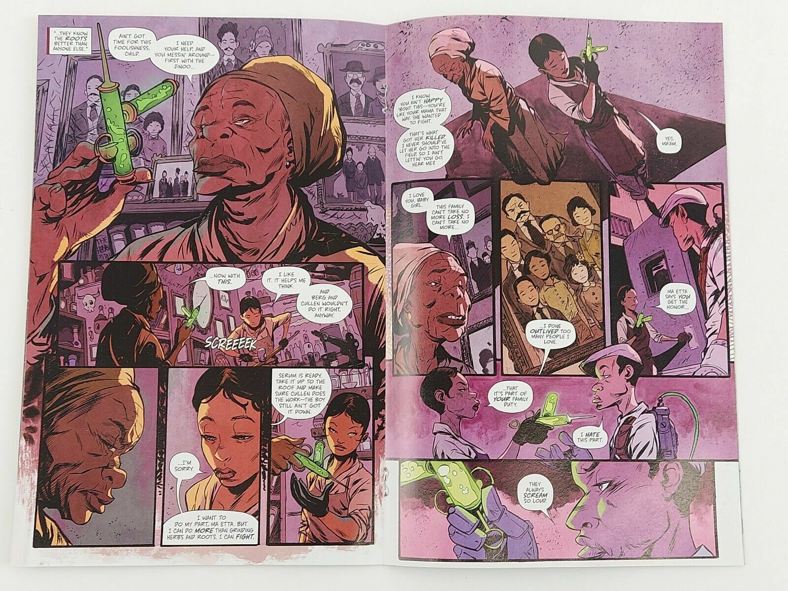 David F Walker, Chuck Brown / Bitter Root No 1 2018 Virgin Cover Variant