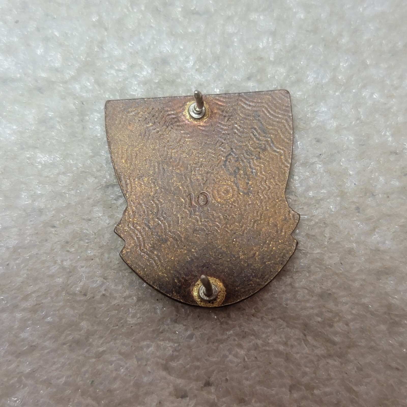 VTG US Army WWII 101st Engineer Battalion Pin Tenax Propositi DI DUI 1O Crest