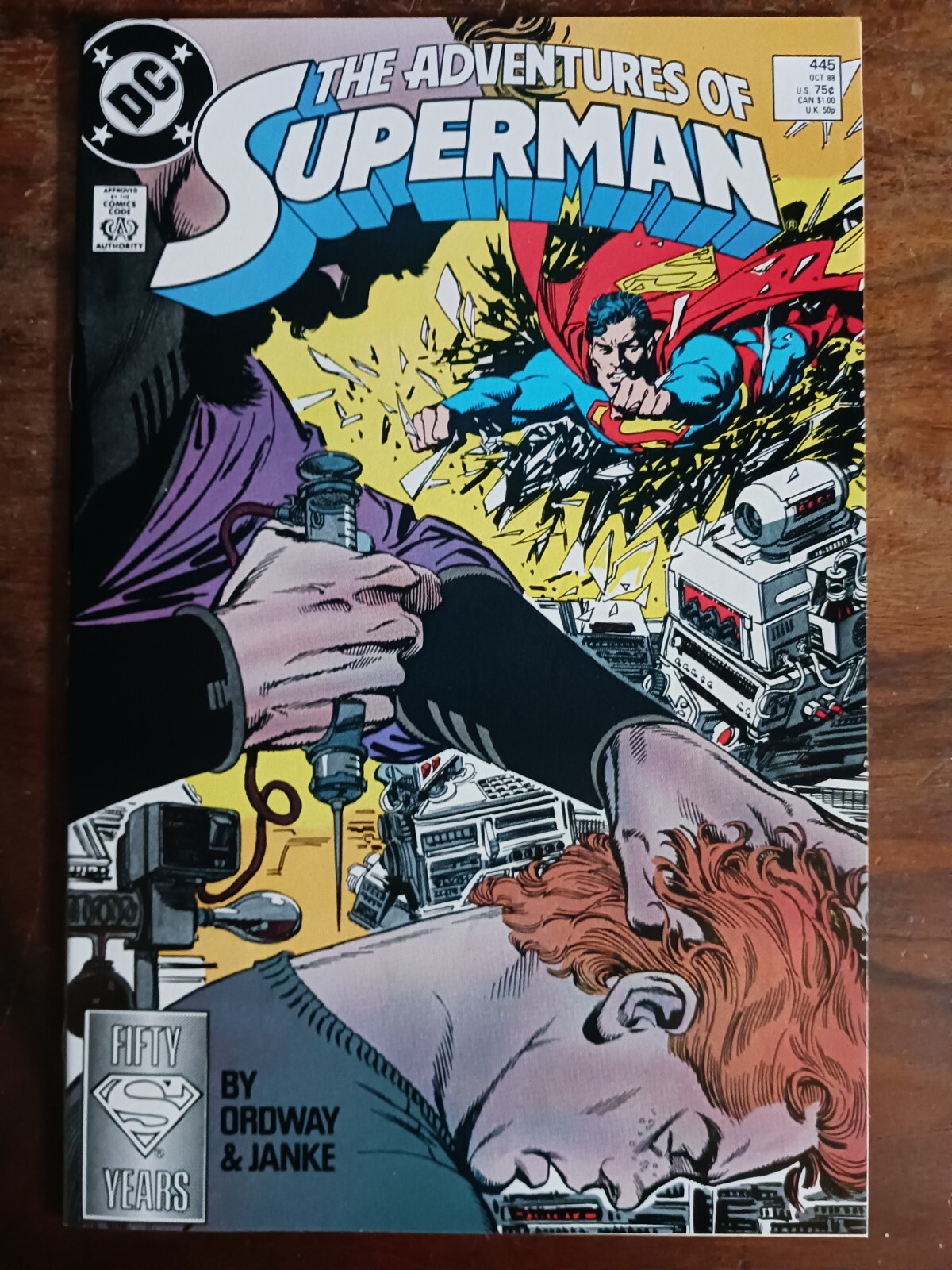Adventures of Superman #445 (DC Comics October 1988)