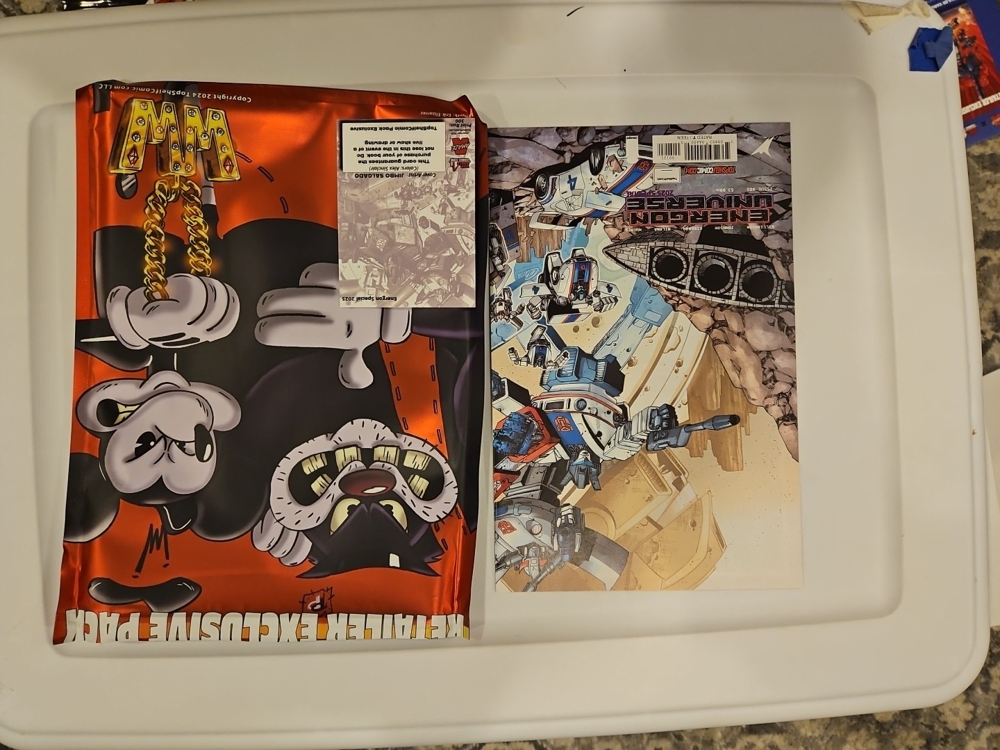 Energon Universe 1 2025 Special Topshelf ComicCon Retailer Exclusive Pack Jimbo