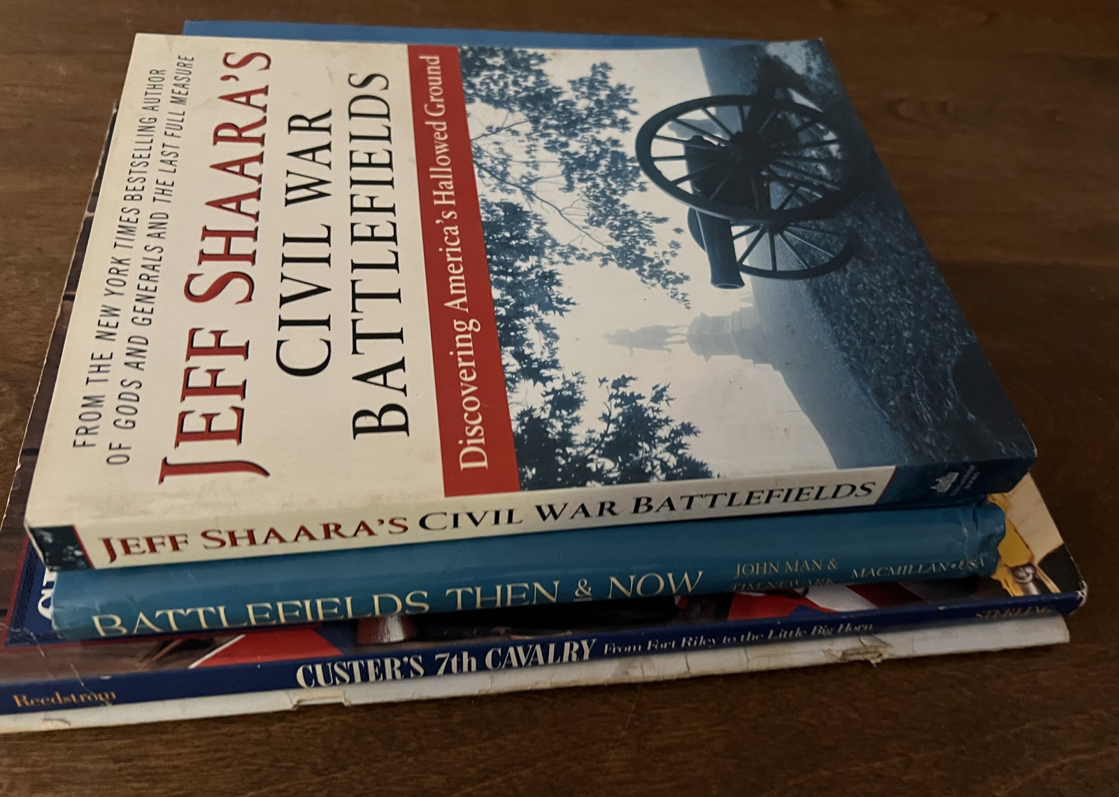 Civil War & American Battlefield History Book Lot (4) – Battlefields, Commanders