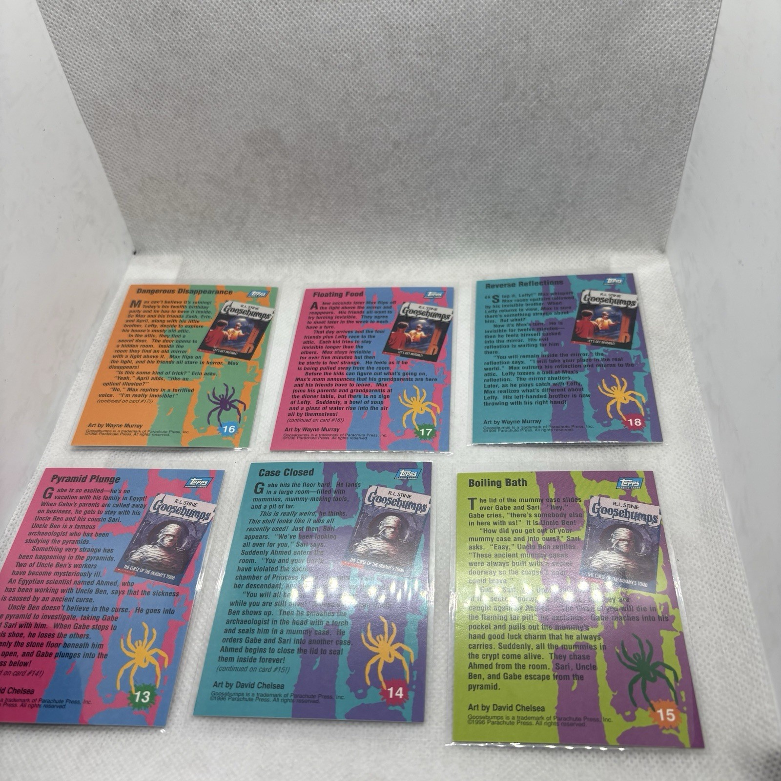 1996 Topps Goosebumps 1-54 COMPLETE Set R.L Stine