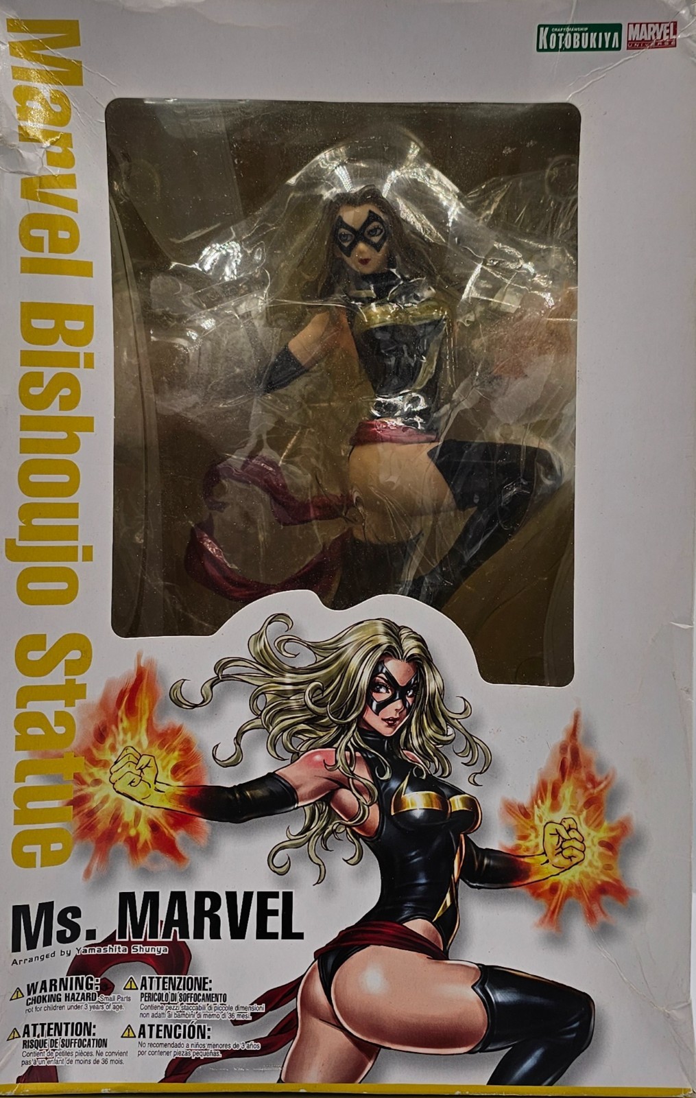 Marvel Ms Marvel Statue Bishoujo 1/7 Kotobukiya Figure