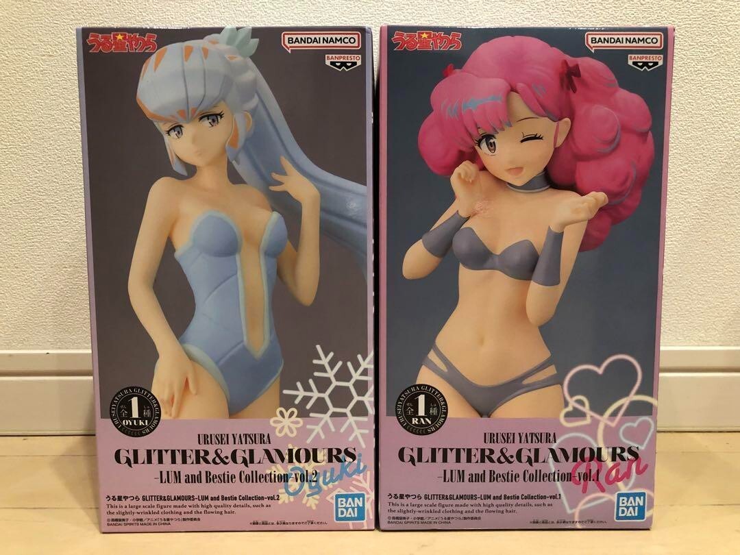 Urusei Yatsura GLITTER & GLAMOURS Figure Oyuki Ran Set