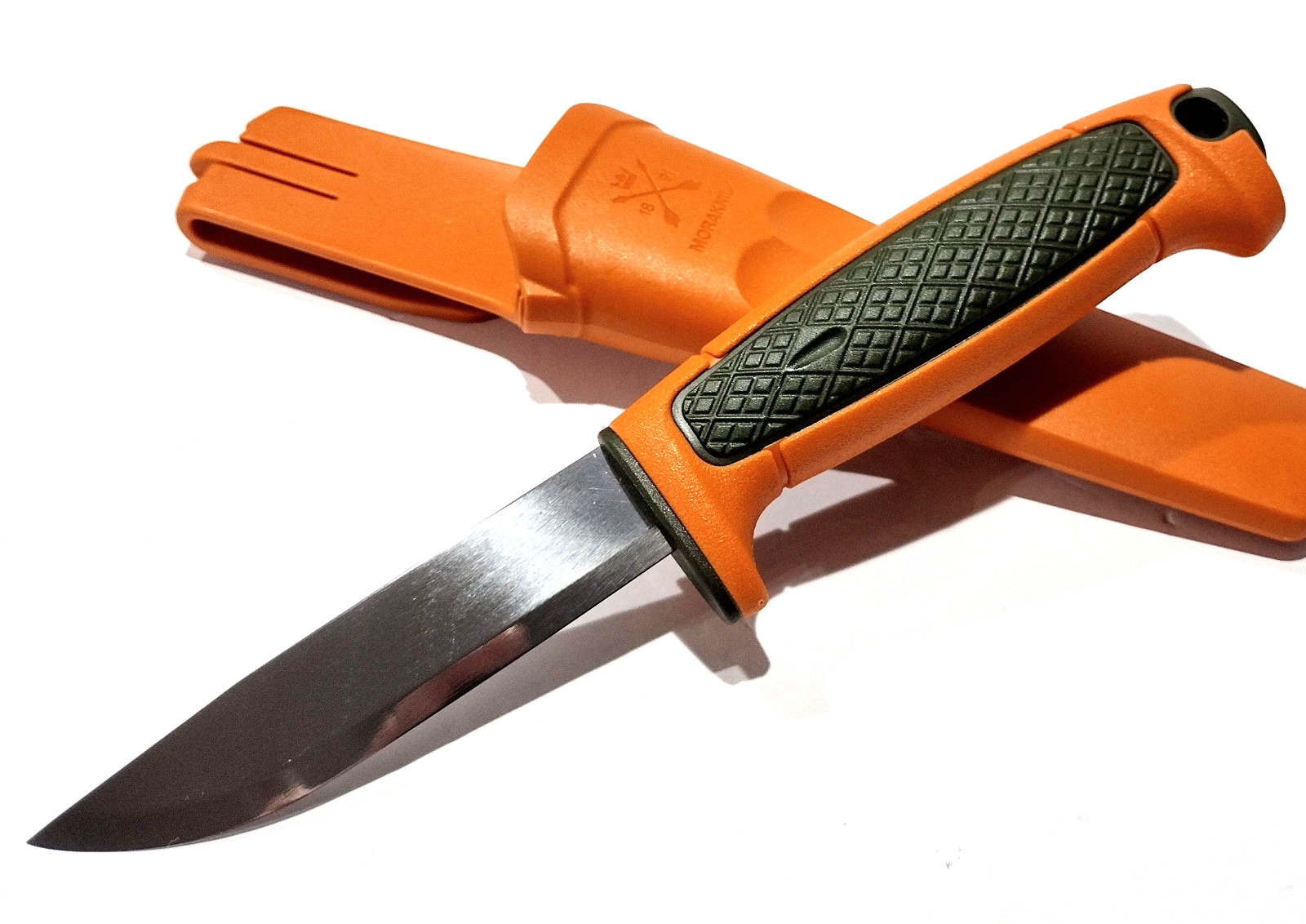 MORA SWEDEN MORAKNIV ORANGE/OD GREEN RISBERG (S) STAINLESS STEEL UTILITY KNIFE