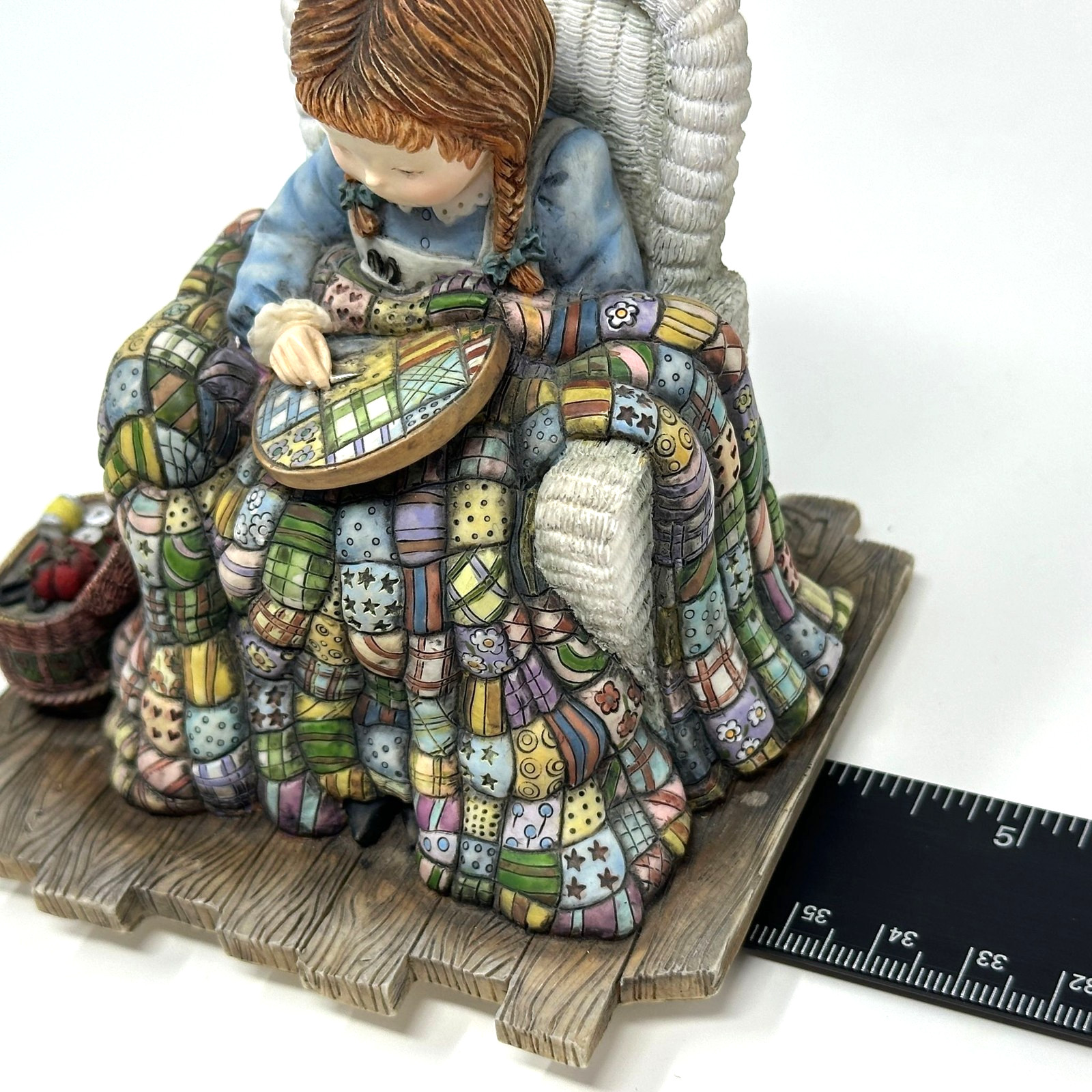 Special Friends Quilting Katie Figurine Sherri Buck Baldwin First Edition 2000