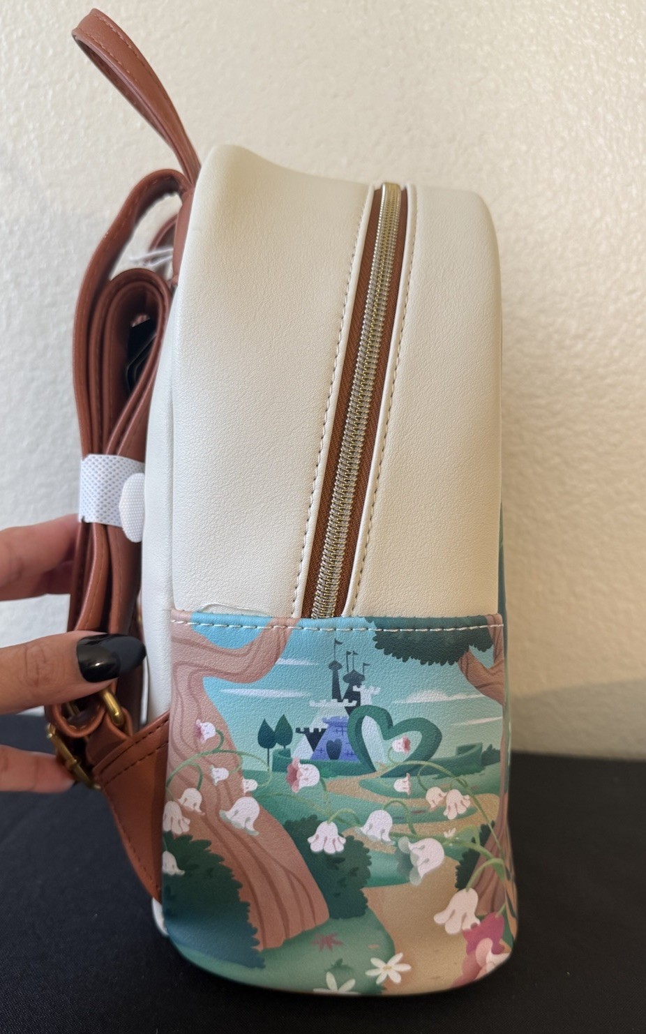 Hot Topic Loungefly Disney Alice In Wonderland Flower Walkway Backpack Purse