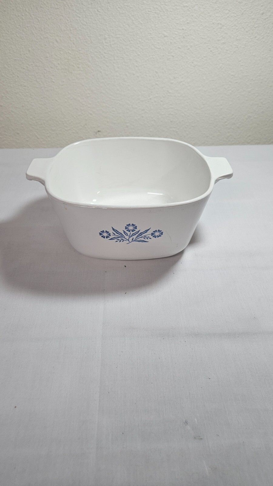 Vtg Corning Ware Blue Cornflower P-1 3/4-B casserole, no lid