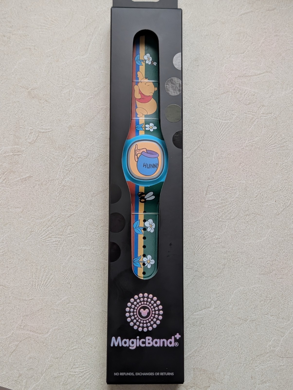 Disney Parks Winnie the Pooh Honey Pot Magic Band Plus New Unlinked