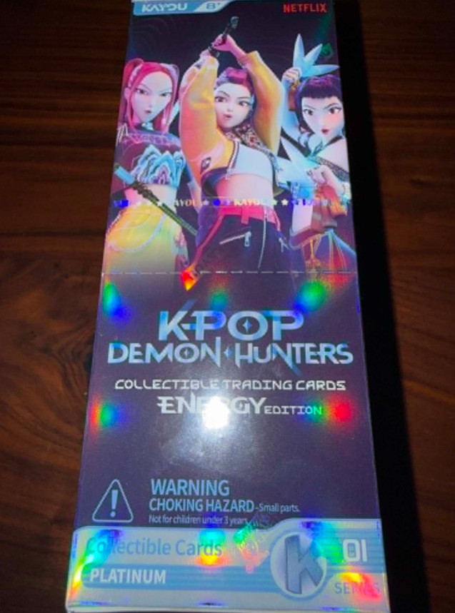 KAYOU KPop Demon Hunters World Tour ENERGY EDITION Trading Cards Box 12Packs NEW