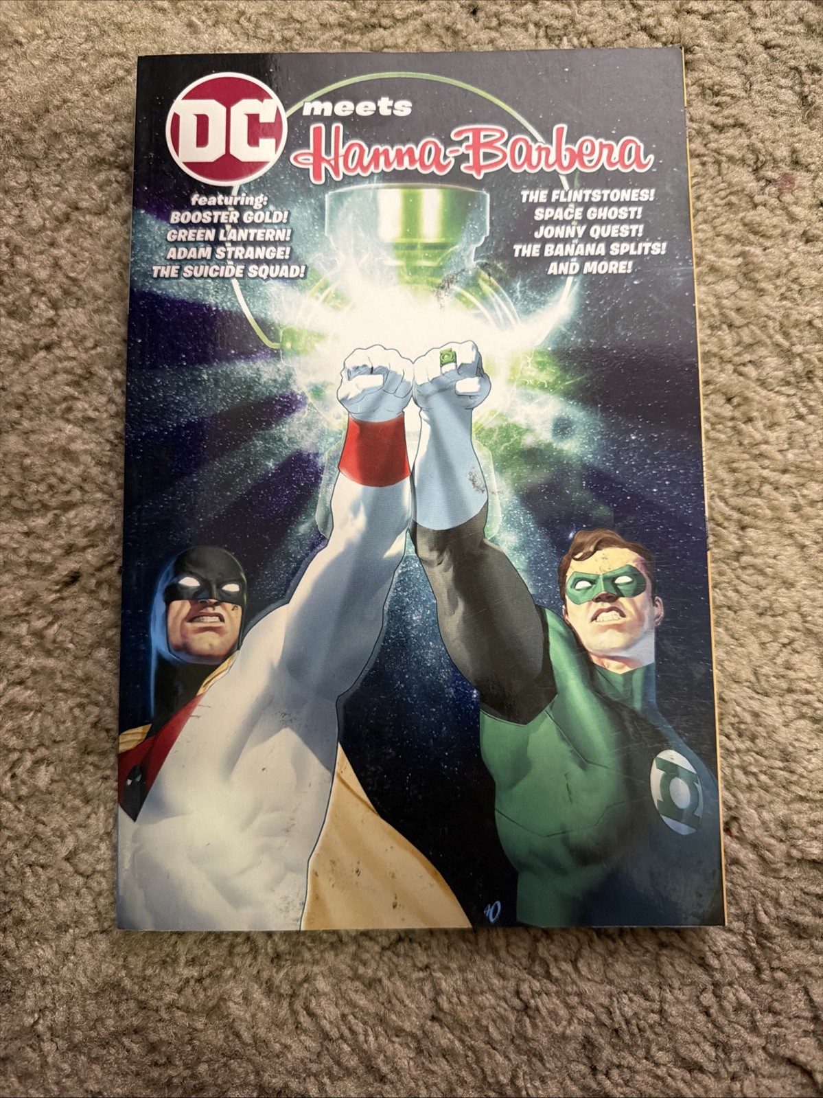 DC Meets Hanna-Barbera TPB Graphic Novel Booster Gold Green Lantern OOP