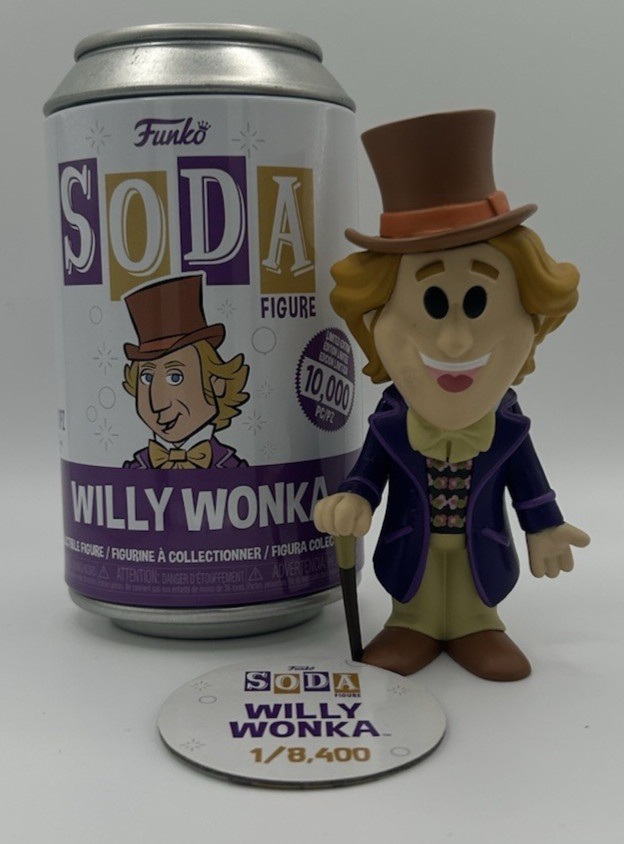 Funko Soda WILLY WONKA Figure Willy Wonka And The Chocolate Factory Movie
