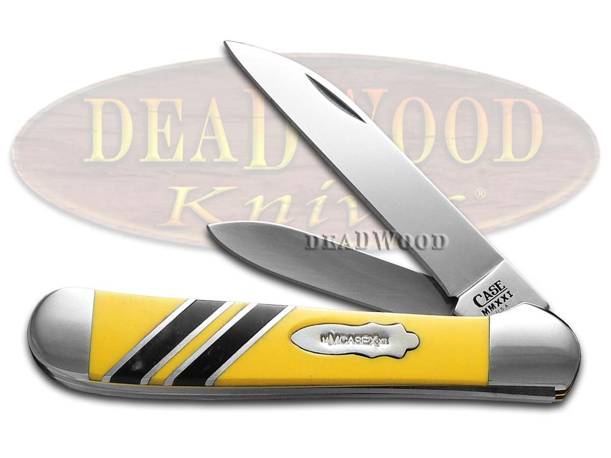 Case xx Vault Copperhead Yellow and Black Coal Corelon 1/250 Pocket Knife