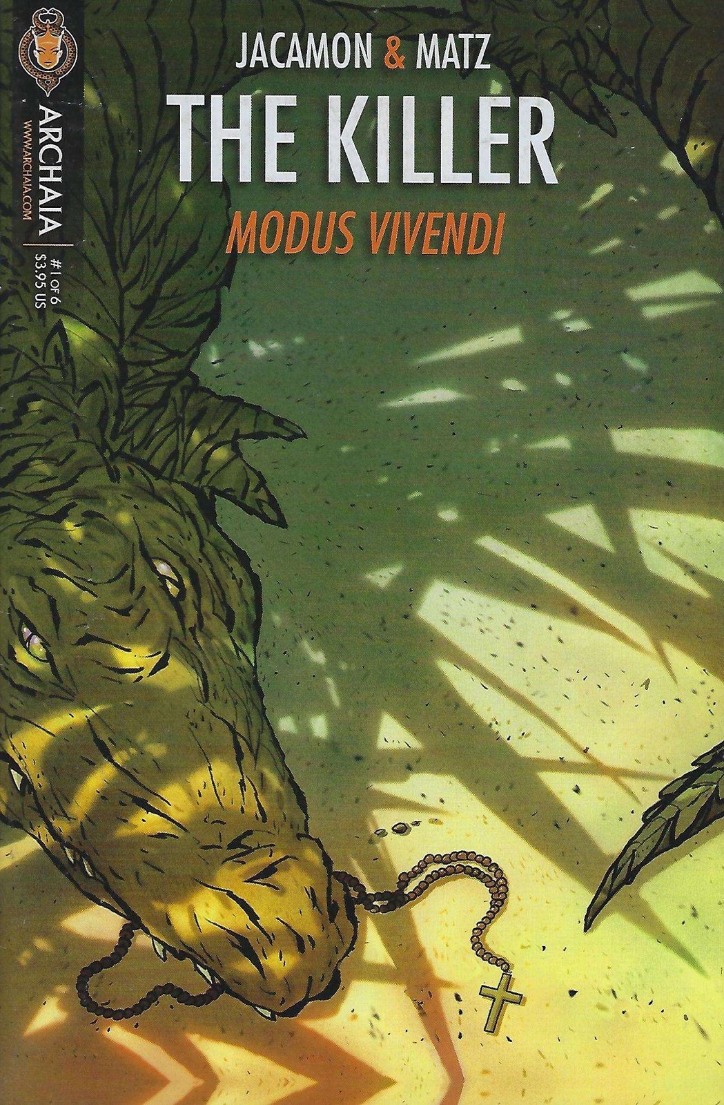Killer Modus Vivendi #1 VF; Archaia | Jacamon Matz – w/Bag+Board