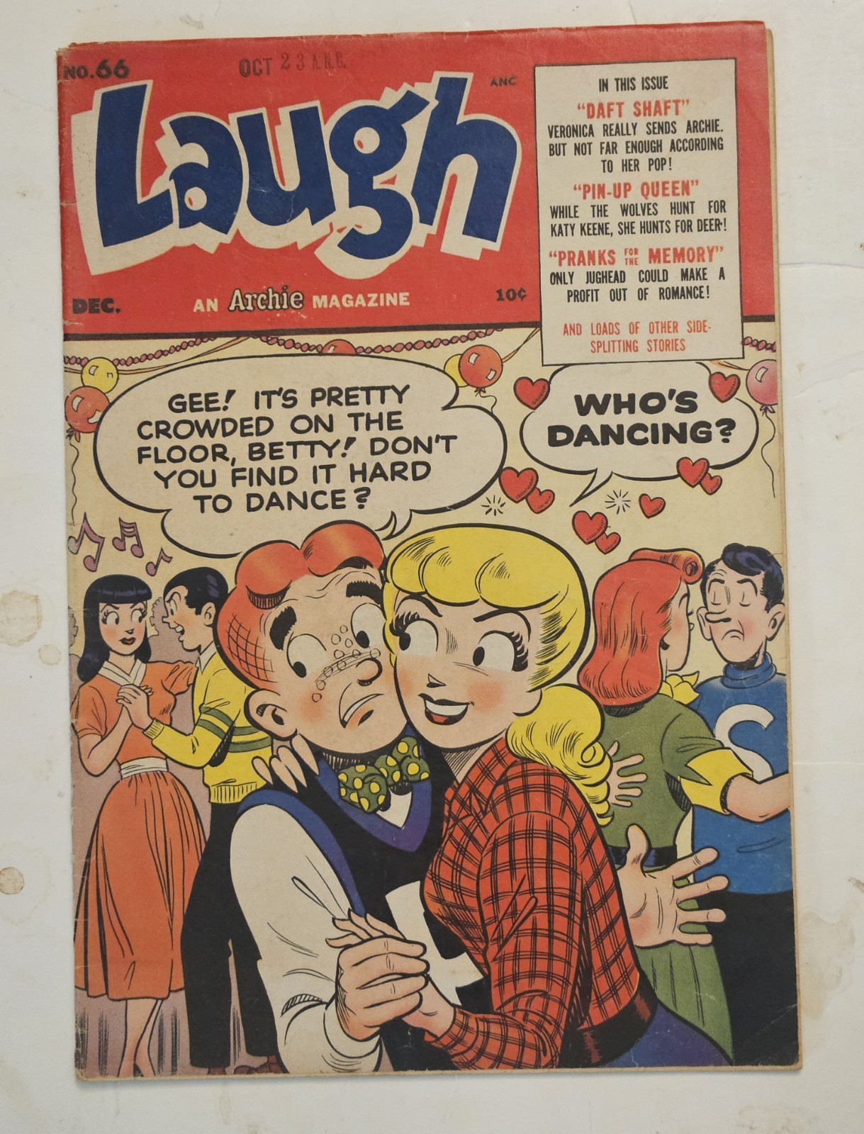 Laugh #66 1954 Archie Comics