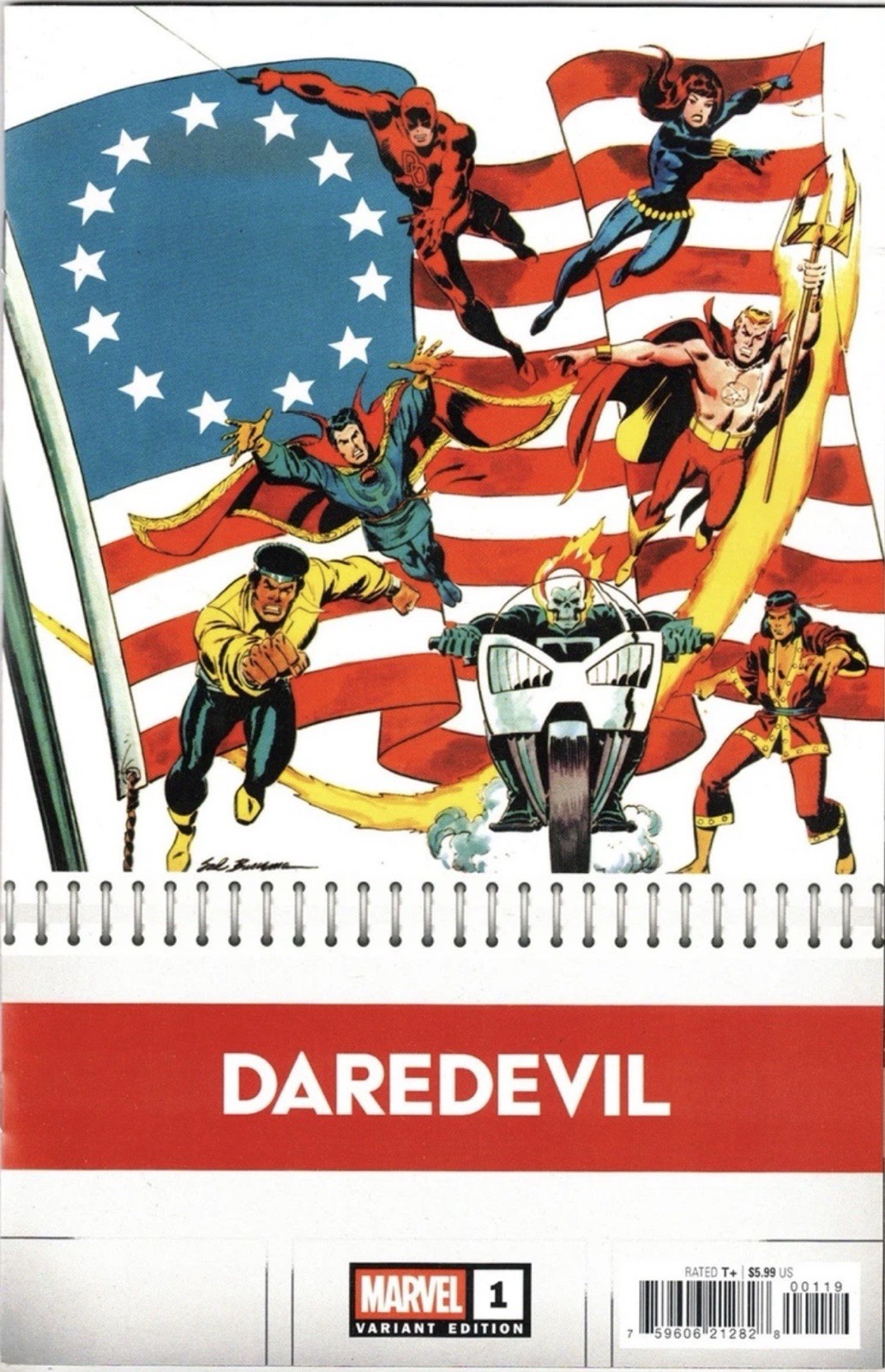 DAREDEVIL #1 (2026)- 1:50 SAL BUSCEMA HIDDEN GEM VARIANT- STEPHANIE PHILLIPS