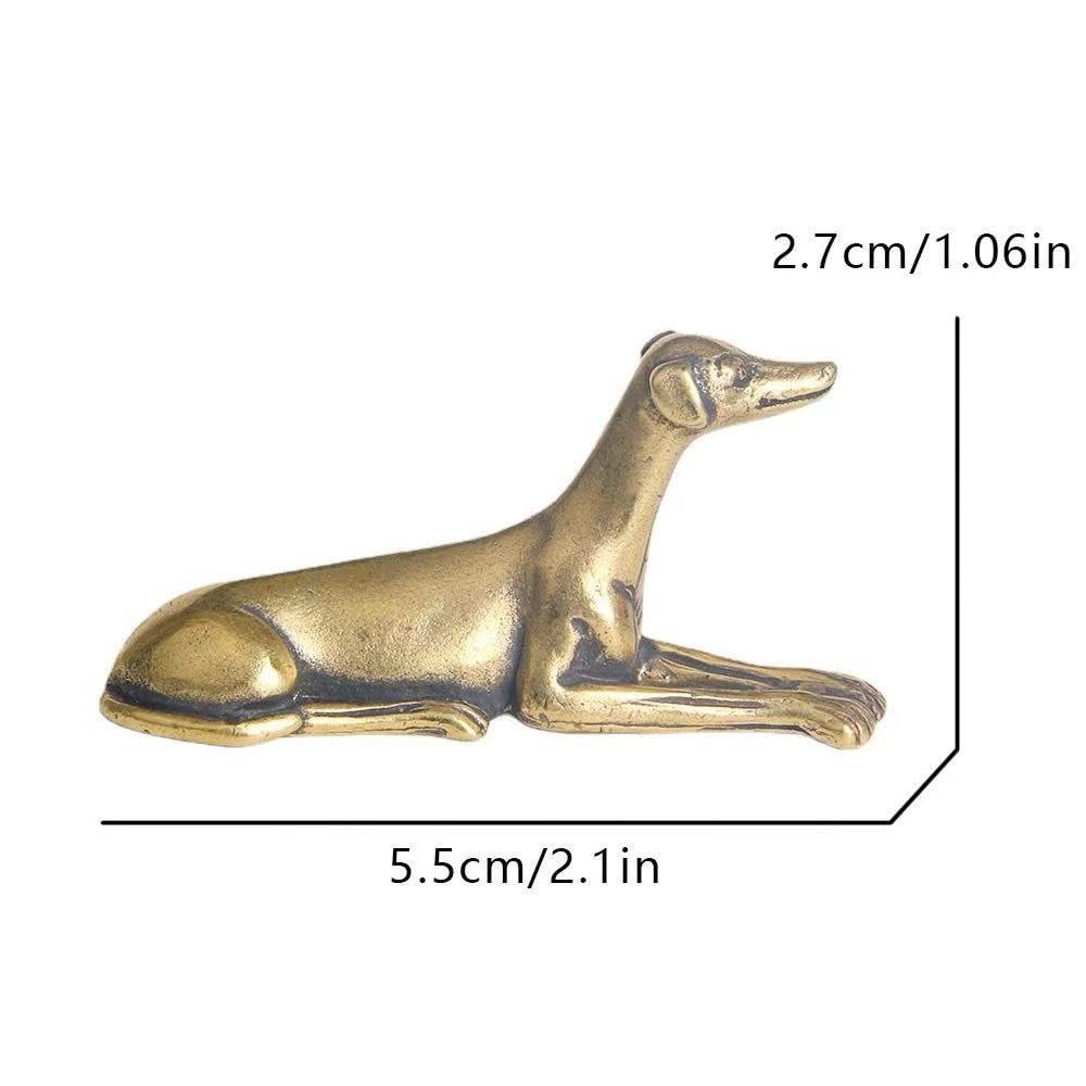 CHOVY Vintage Solid Brass Miniature – 2.1 x 1.06 x 0.75 inches,