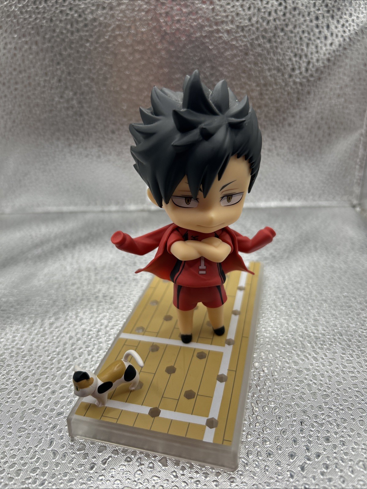 Kuroo Tetsurou Haikyu!! Nendoroid No.689 Orange Rouge Male Figure