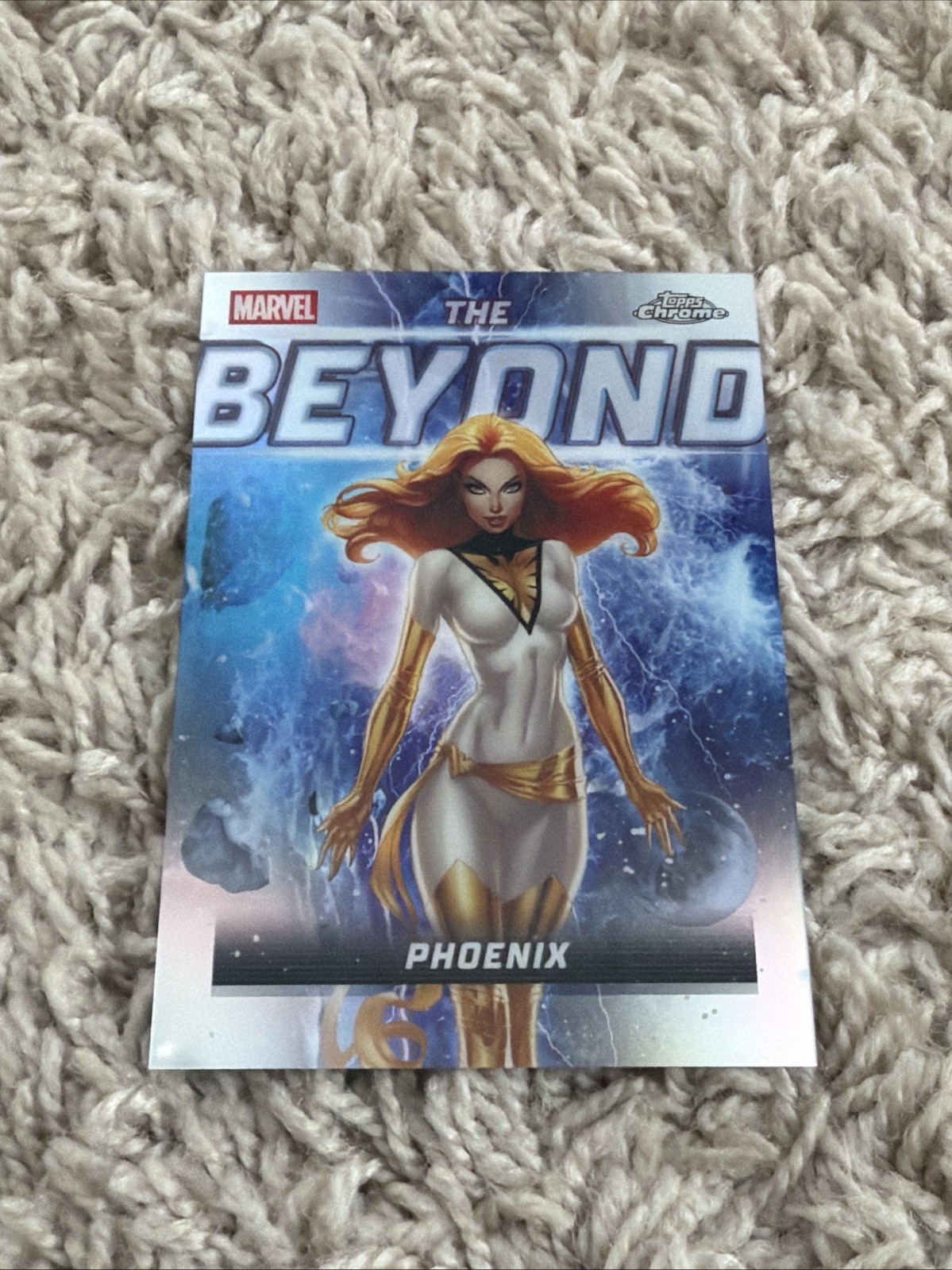 2026 Topps Chrome Marvel Phoenix TB-18 The Beyond Refractor Insert
