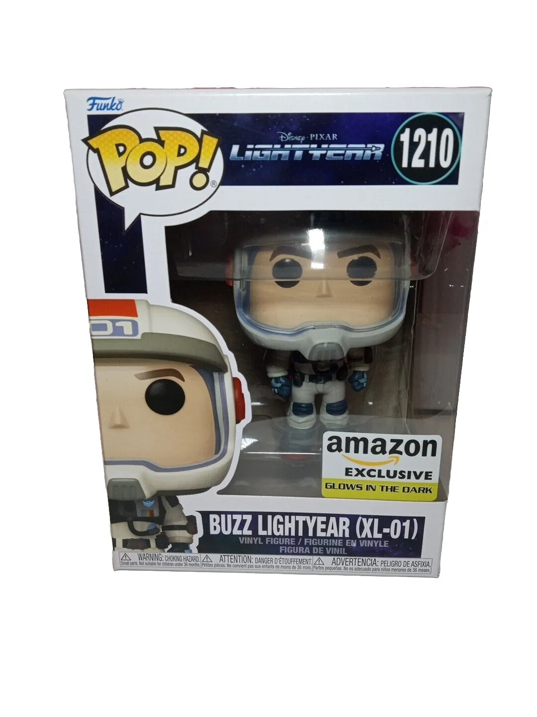 Funko Pop 1210 BUZZ LIGHTYEAR(XL-01) Glow in the Dark