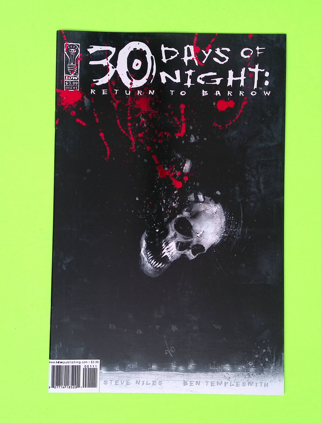 30 Days of Night Return to Barrow #1 2004 IDW Publishing High Grade R30-66