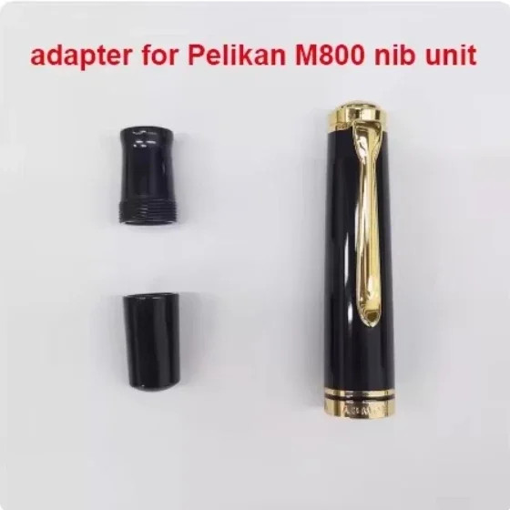 ADMOK M800 Acrylic Piston Fountain Pen BOCK/Schmidt Nib 0.4-1.0mm Students Gift