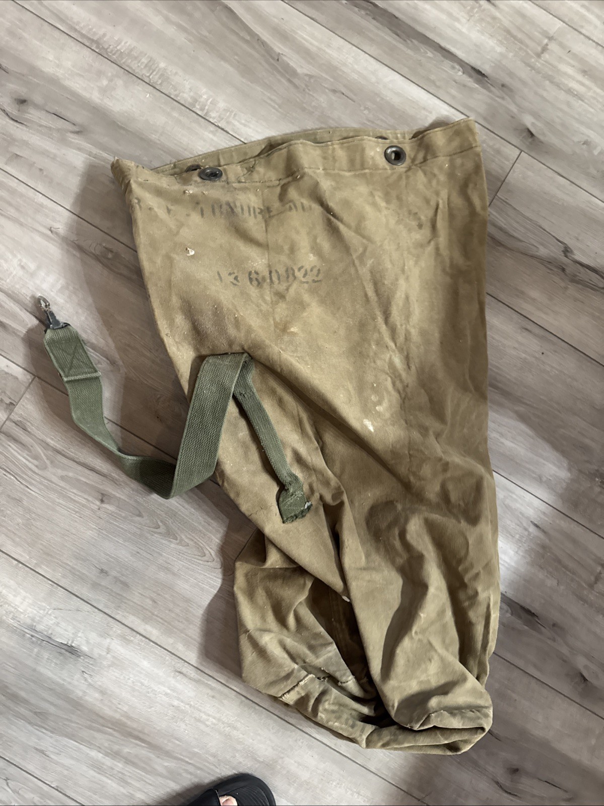 US Military Bag Green Top Load Bt57