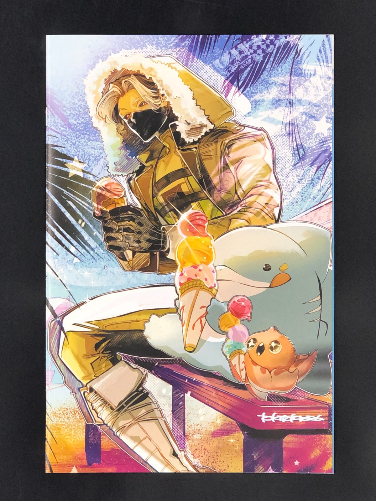 Jeff the Land Shark Superstar #1 Tokitokoro Virgin 1:100 Variant Cover NM