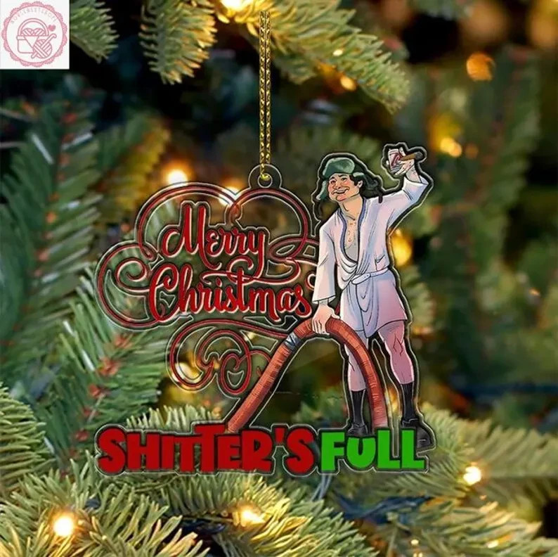 Shitter’s Full Cousin Eddie Ornament, National Lampoon’s Christmas Vacation