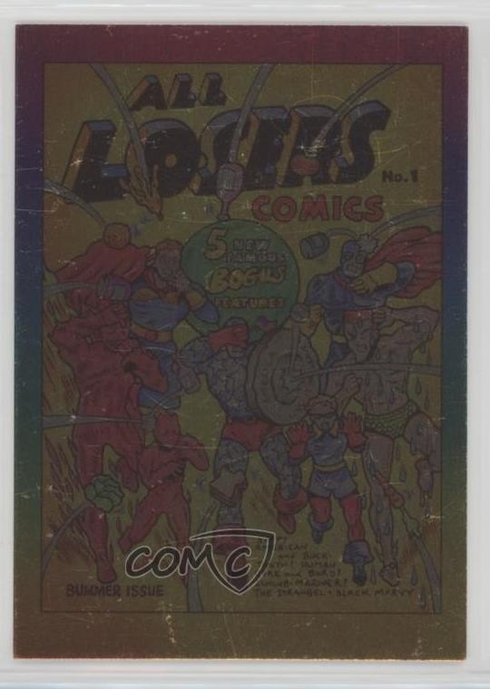 1993 Active Marketing Defective Comics Silver Foil All Losers Comics #SF10 d8k