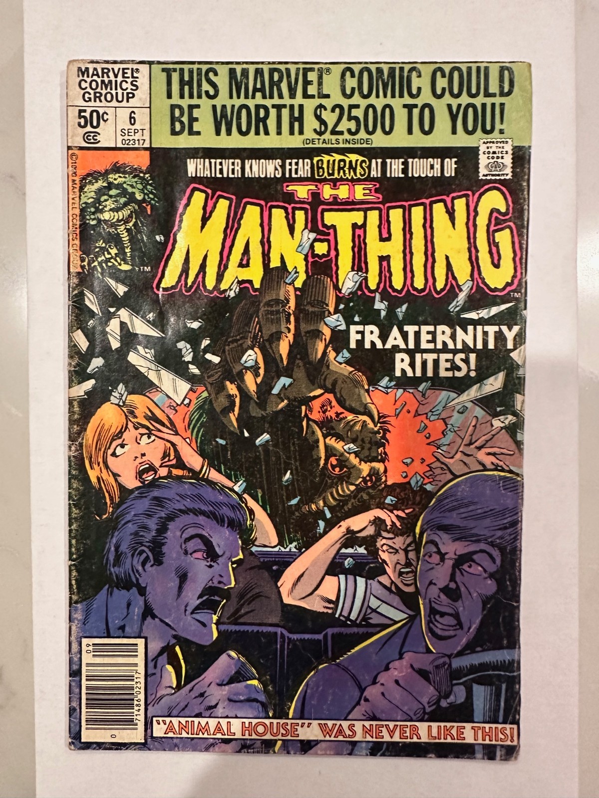 The Man-Thing #6 (2nd Series) Comic Book