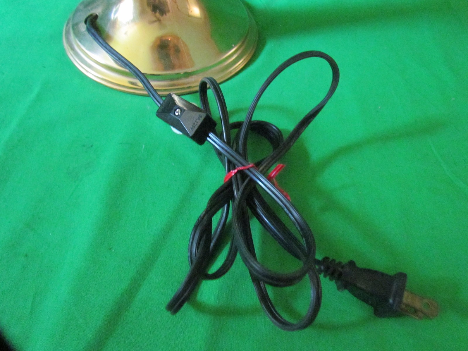 Vintage Fiber Optic Spinning MultiColor Lamp MCM Made In Taiwan Works 23″ READ