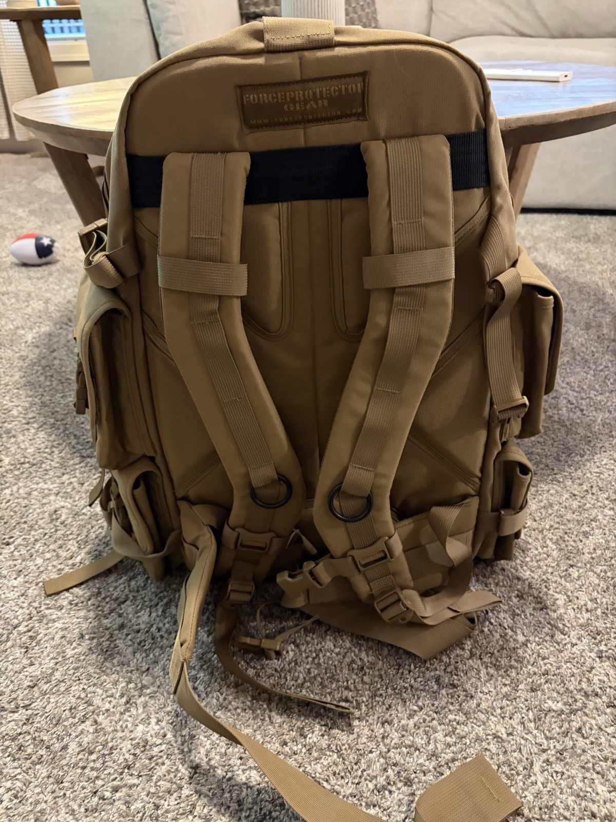 FORCE PROTECTOR GEAR TAC Extreme Coyote Brown Deployment Backpack