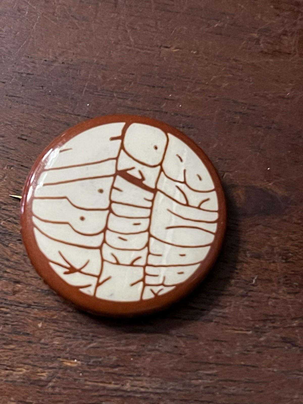 Beware of Hidden Hippies, Pinback Button 1.25 in Dia. Hippie,Counter Culture
