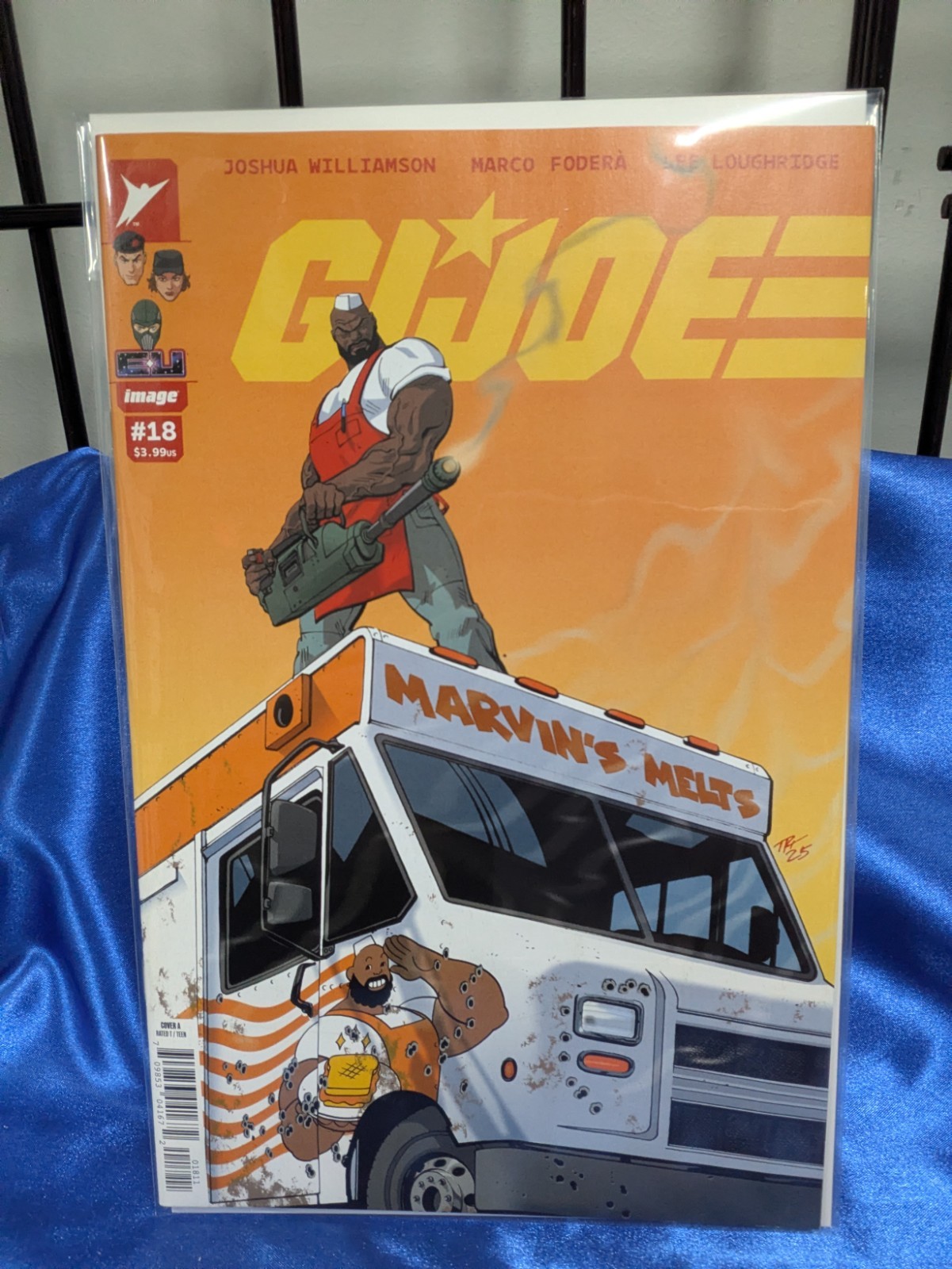 G. I. Joe # 18 (2026, Image) 1st Print Main Cover A. We Combine. We Pack Well.