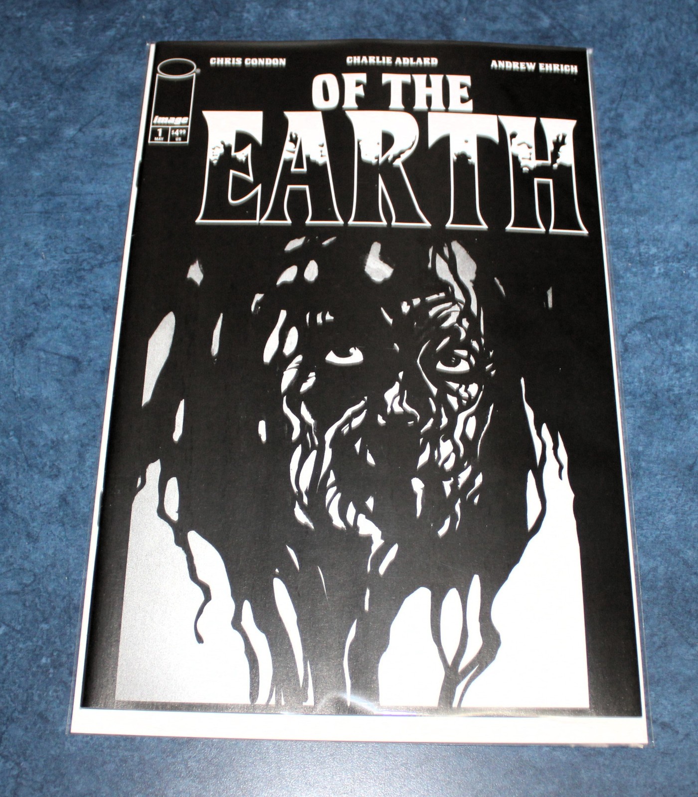 OF THE EARTH #1 1:25 JACOB PHILLIPS BW VARIANT CHRIS CONDON IMAGE COMICS 2026 NM