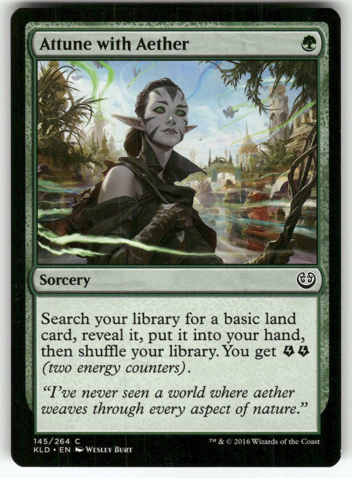 Attune with Aether 145 Common Kaladesh Magic: The Gathering NM