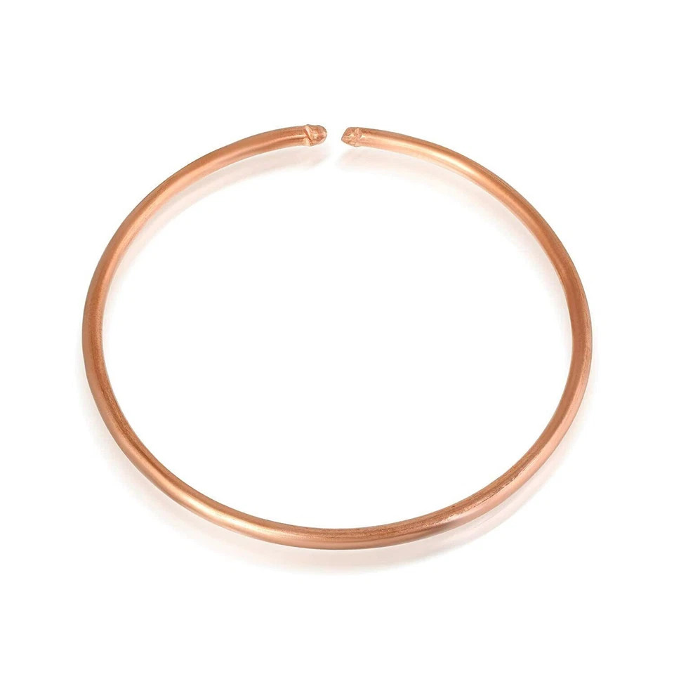 100% Pure Copper Adjustable Anklet Kada Healing Purpose men women