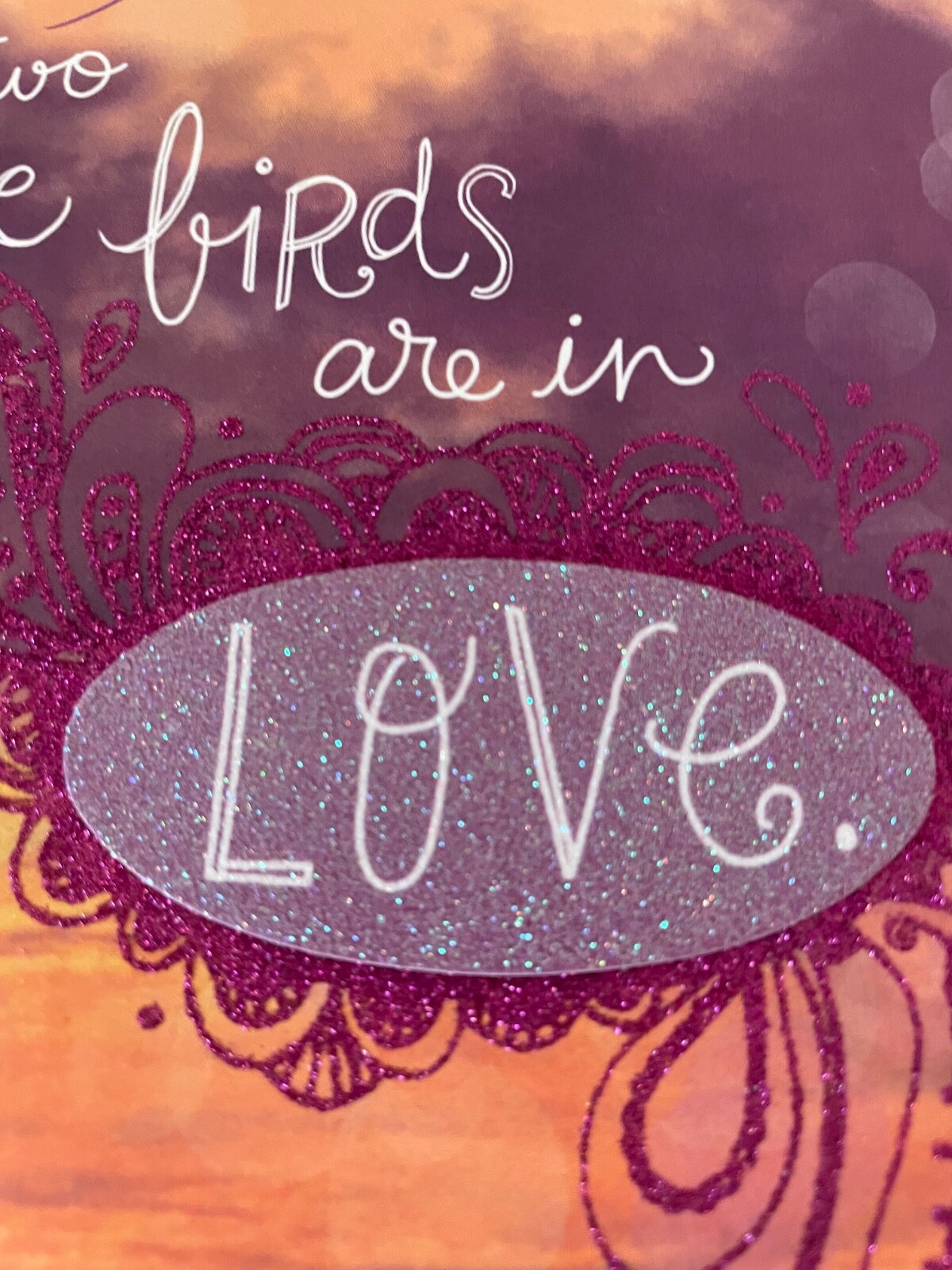 NEW Taylor Swift Love Birds Valentines Day Card Rare American Greetings couple