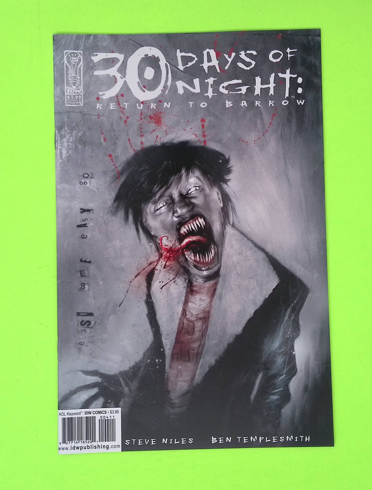 30 Days of Night Return to Barrow #4 2004 IDW Publishing High Grade R30-70