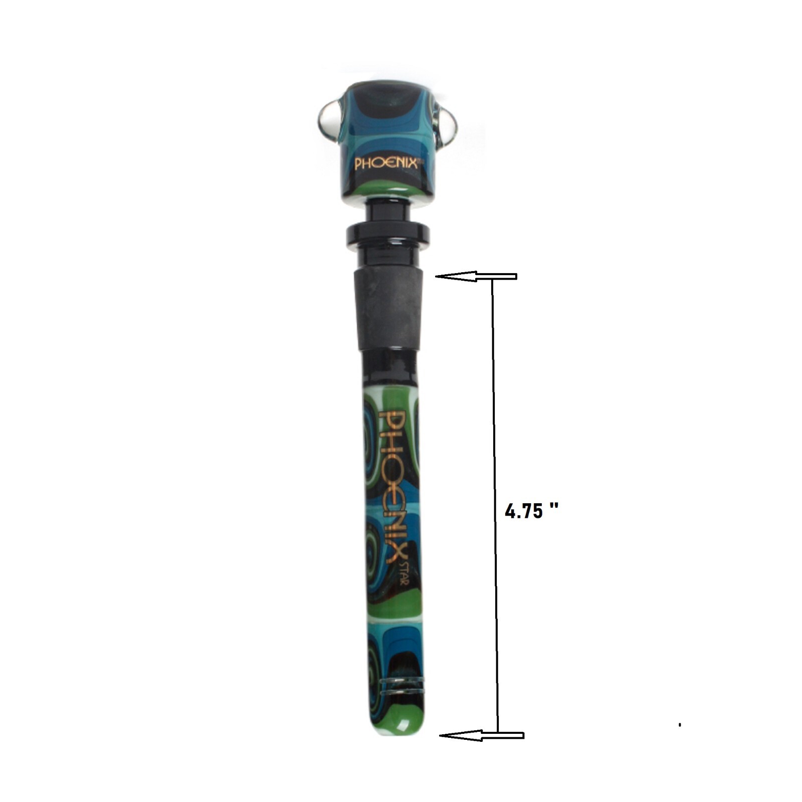 4.75” Diffused Downstem with 14mm male bowl – American Color Rod top quality