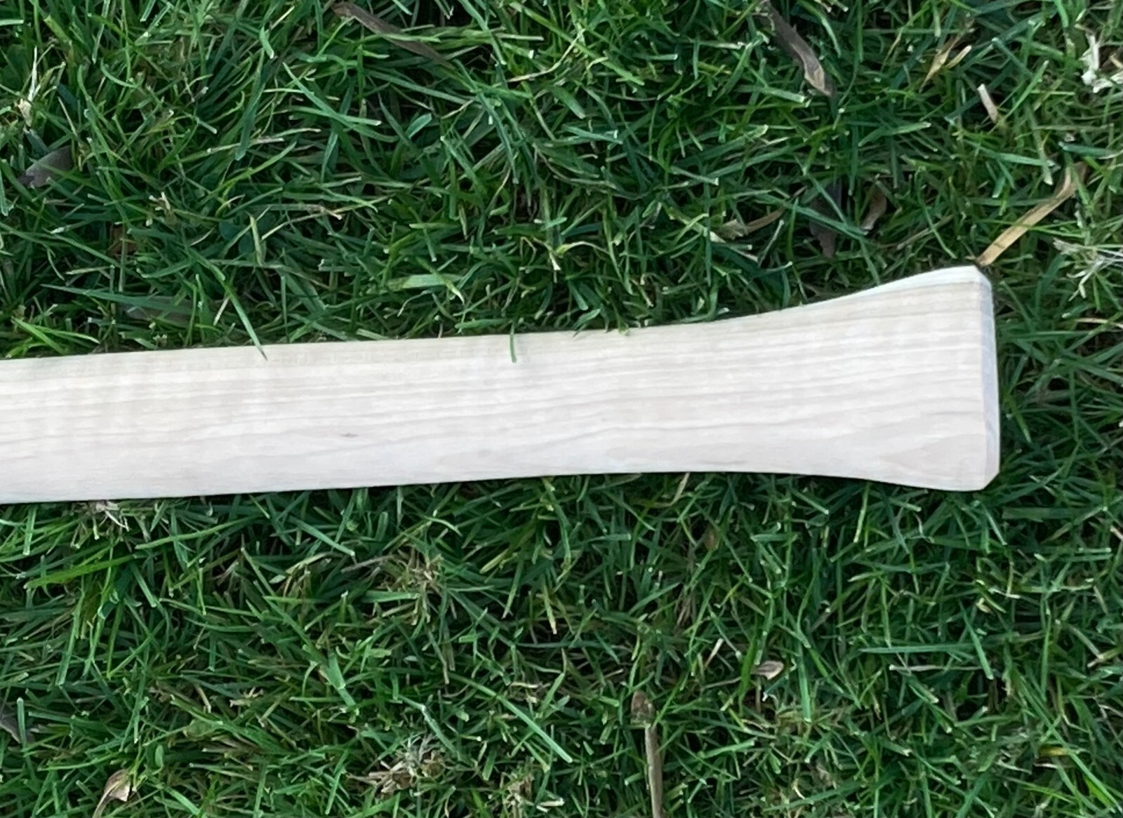HICKORY 32″ Double Bit AXE HANDLE ~ UNFINISHED ~ Amish Made 3″x3/4″ eye