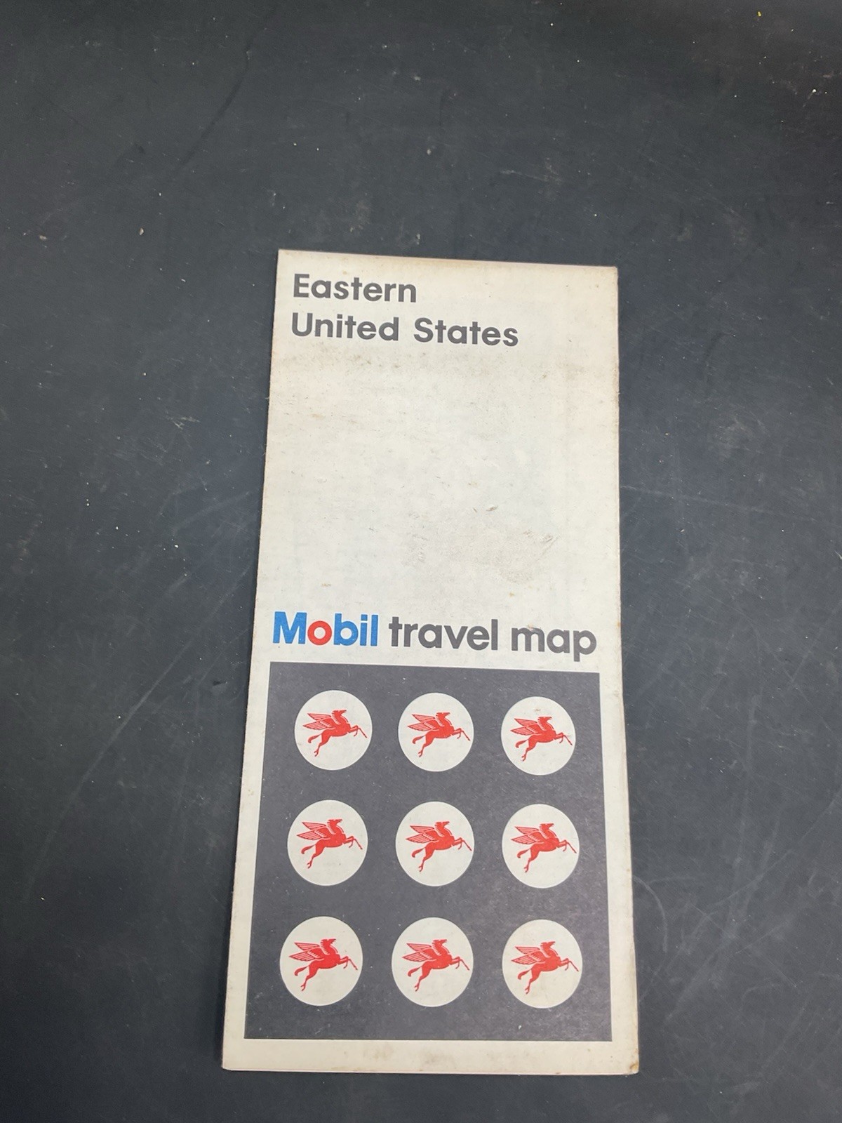 Mobil Oil Vintage Eastern United States Travel Map