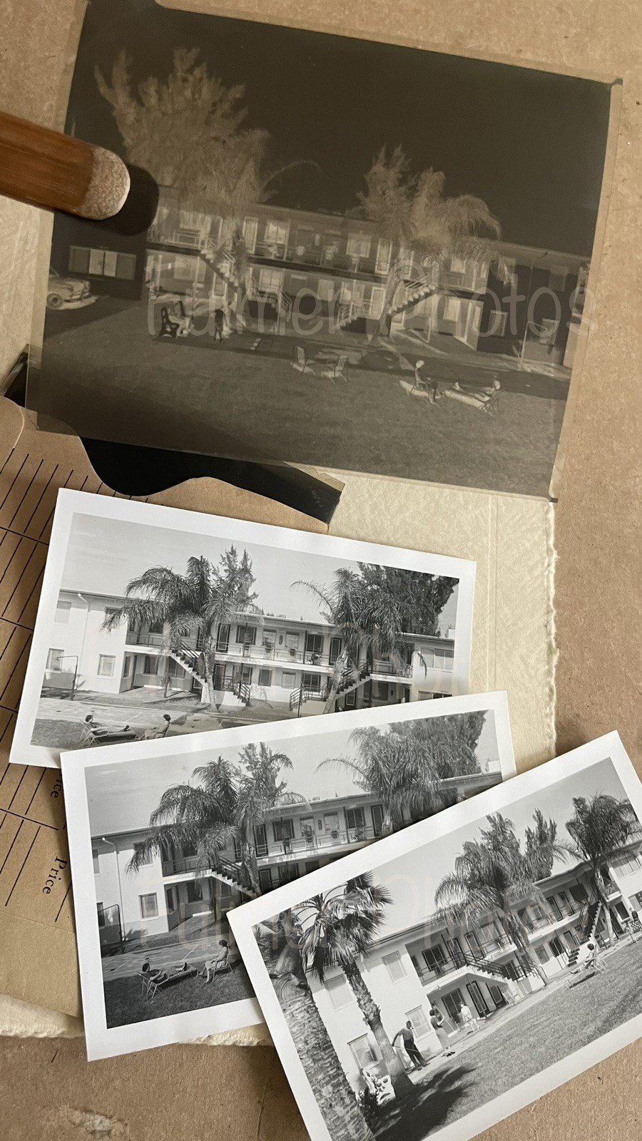 20 New Homes 38 B&W Negatives & Photos 1950s REAL ESTATE Architecture OOAK COA