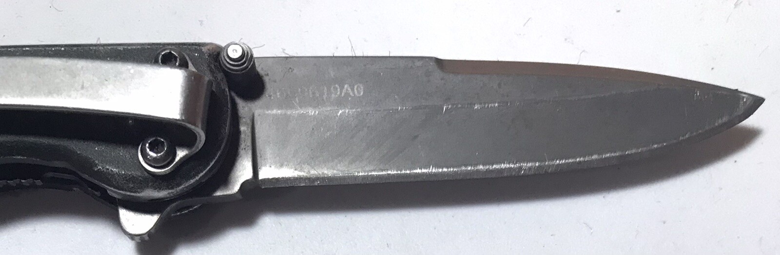 Gerber Evo Jr. Pocket Knife Liner Lock Plain Edge Blade- Clean No wobble 3-5/8”